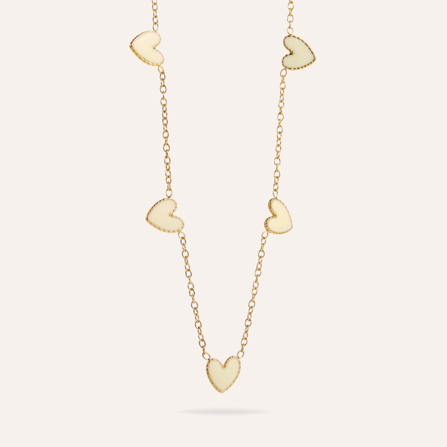 Celestine | Collar de corazón de acero inoxidable - Gala Martínez