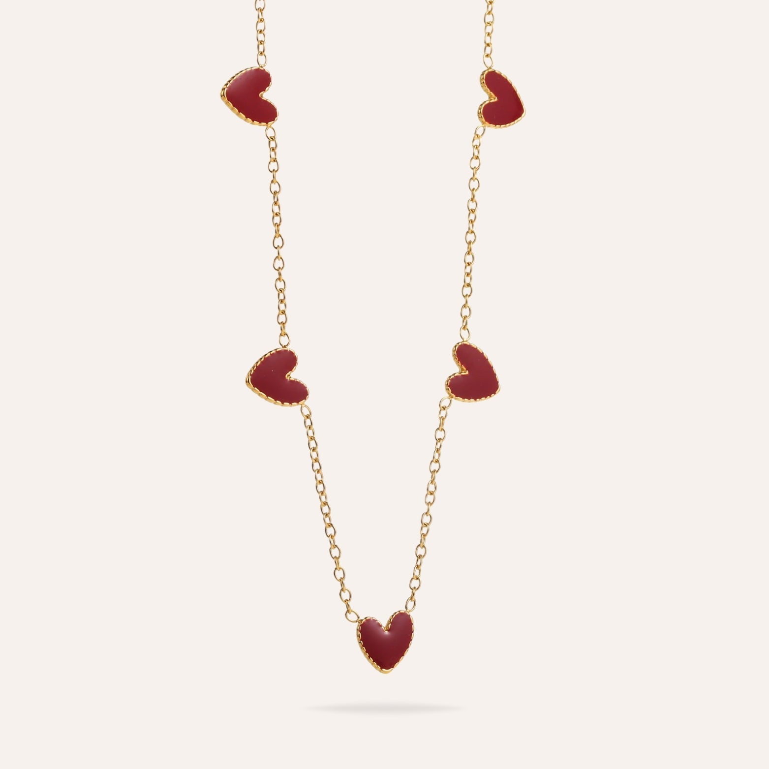 Celestine | Collar de corazón de acero inoxidable - Gala Martínez