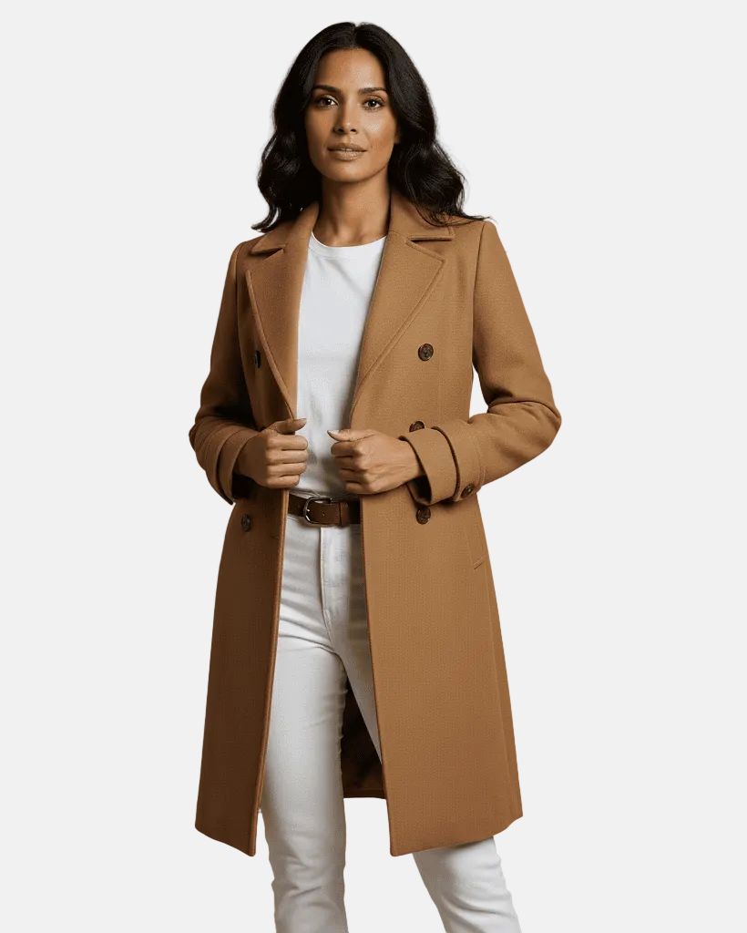 Ebi™ | Abrigo Clásico de Lana - Gala Martínez