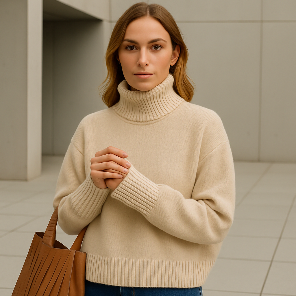 LILY – FLEECEFODRAD POLOTRÖJA - Gala Martínez