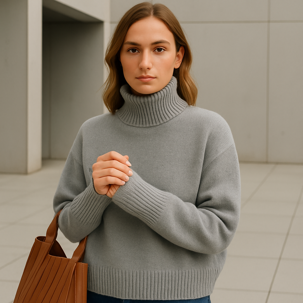 LILY – FLEECEFODRAD POLOTRÖJA - Gala Martínez