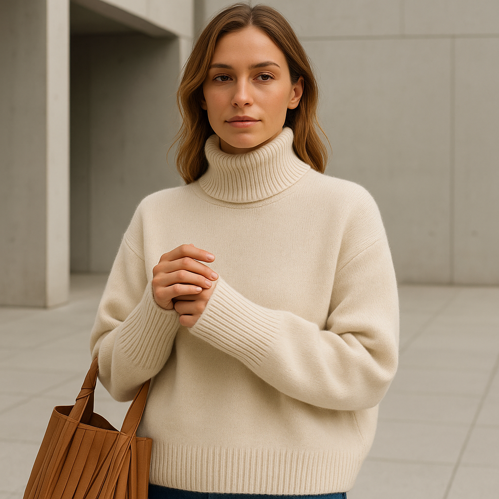 LILY – FLEECEFODRAD POLOTRÖJA - Gala Martínez