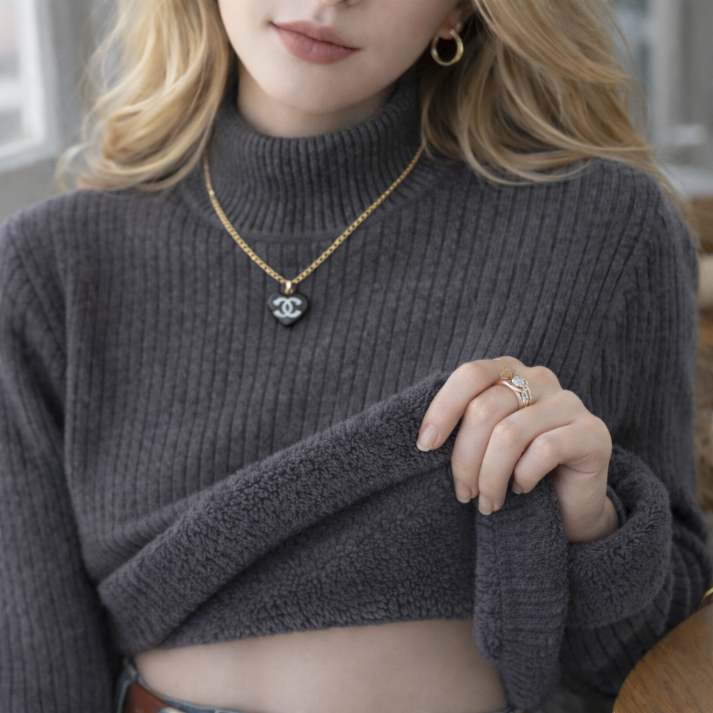 LINA - JERSEY CON FORRO POLAR - Gala Martínez