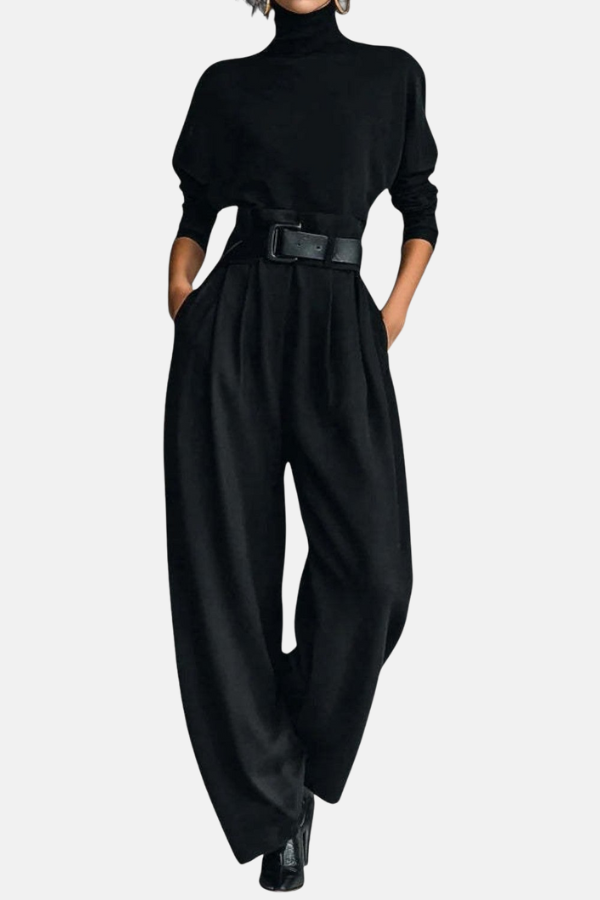 Doris | Elegante mono de cuello alto - Gala Martínez