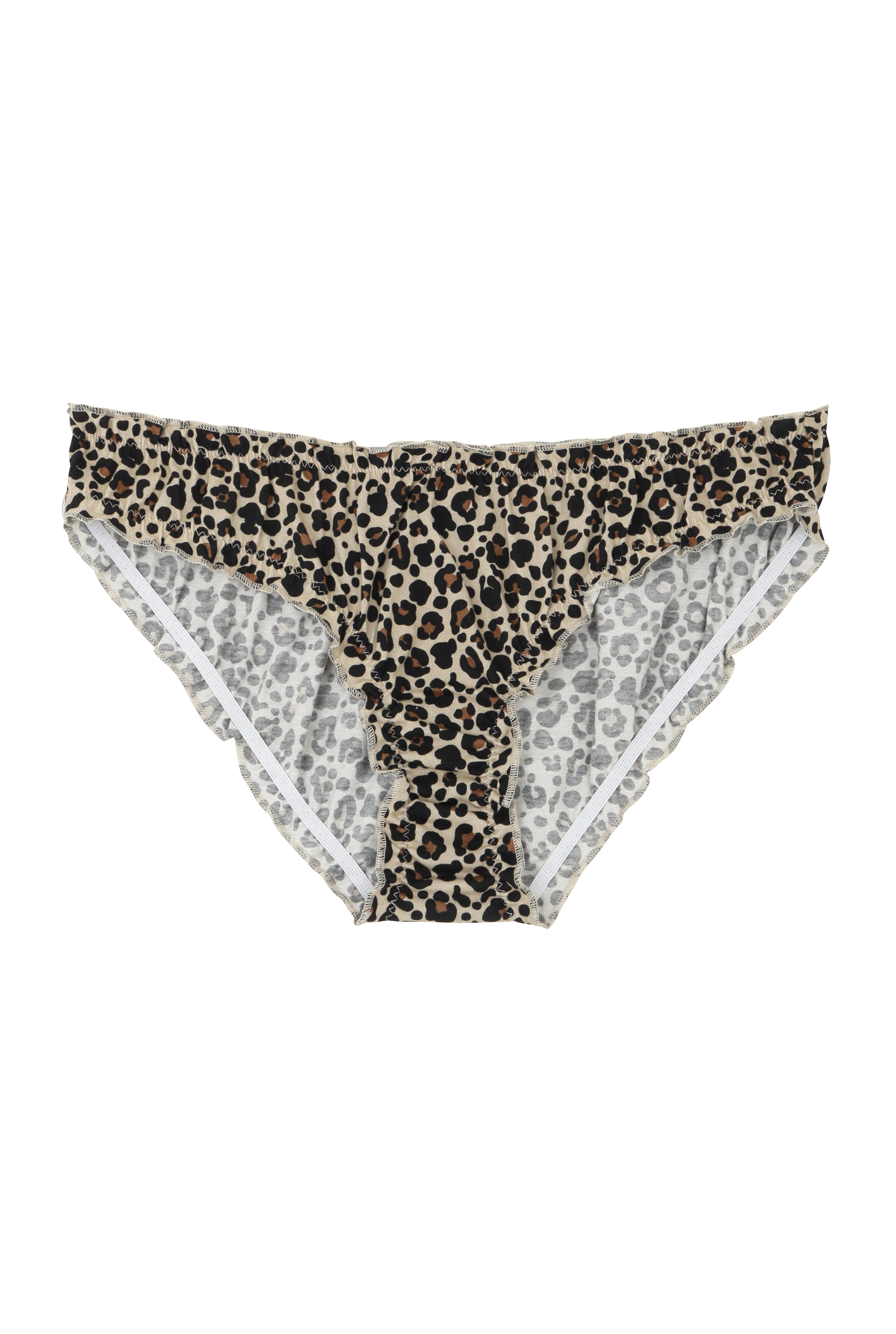 Bloomer Algodón BIO - Leopardo Beige - Gala Martínez