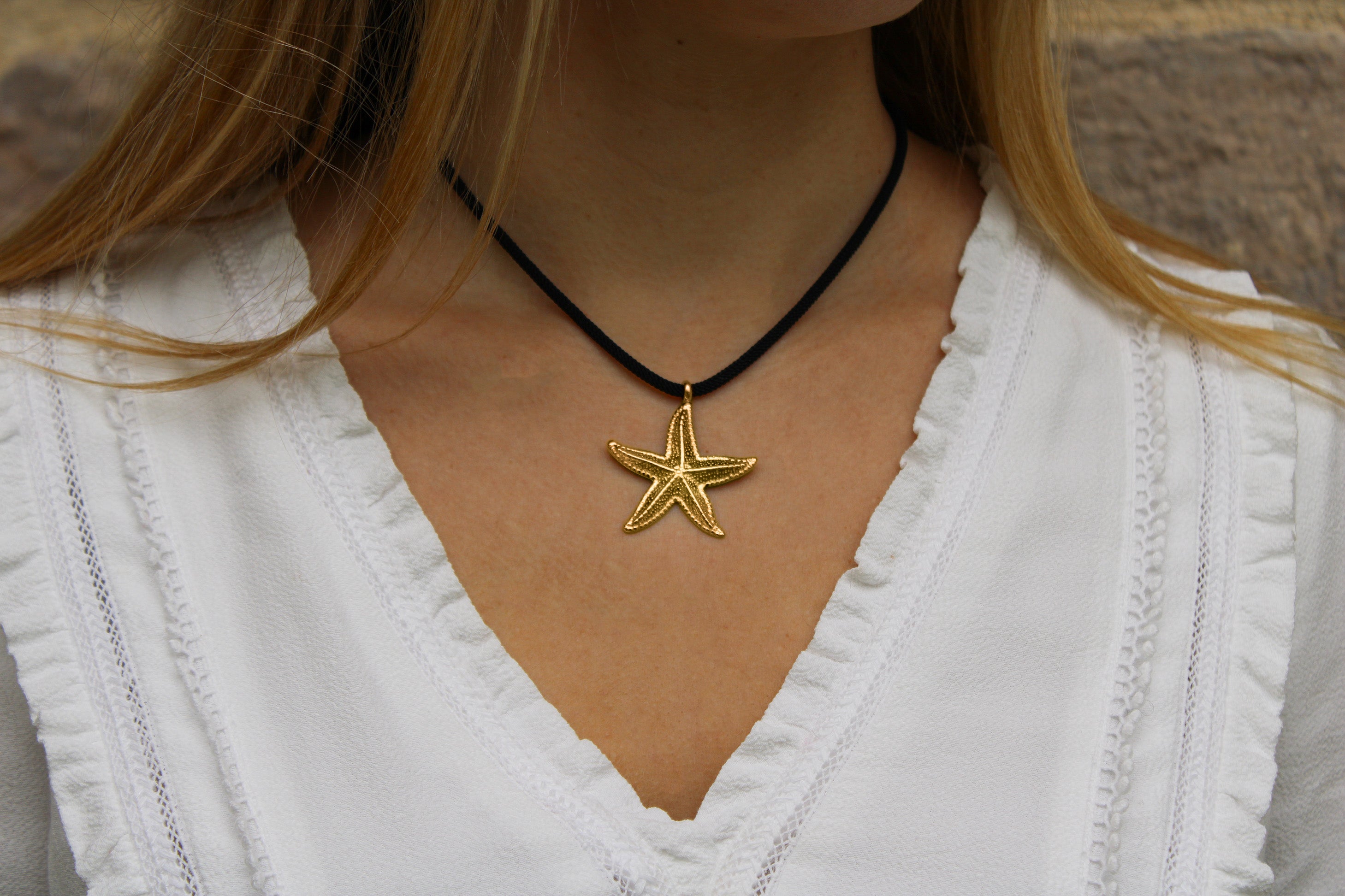 Starly | Collar de estrella de mar de acero inoxidable - Gala Martínez