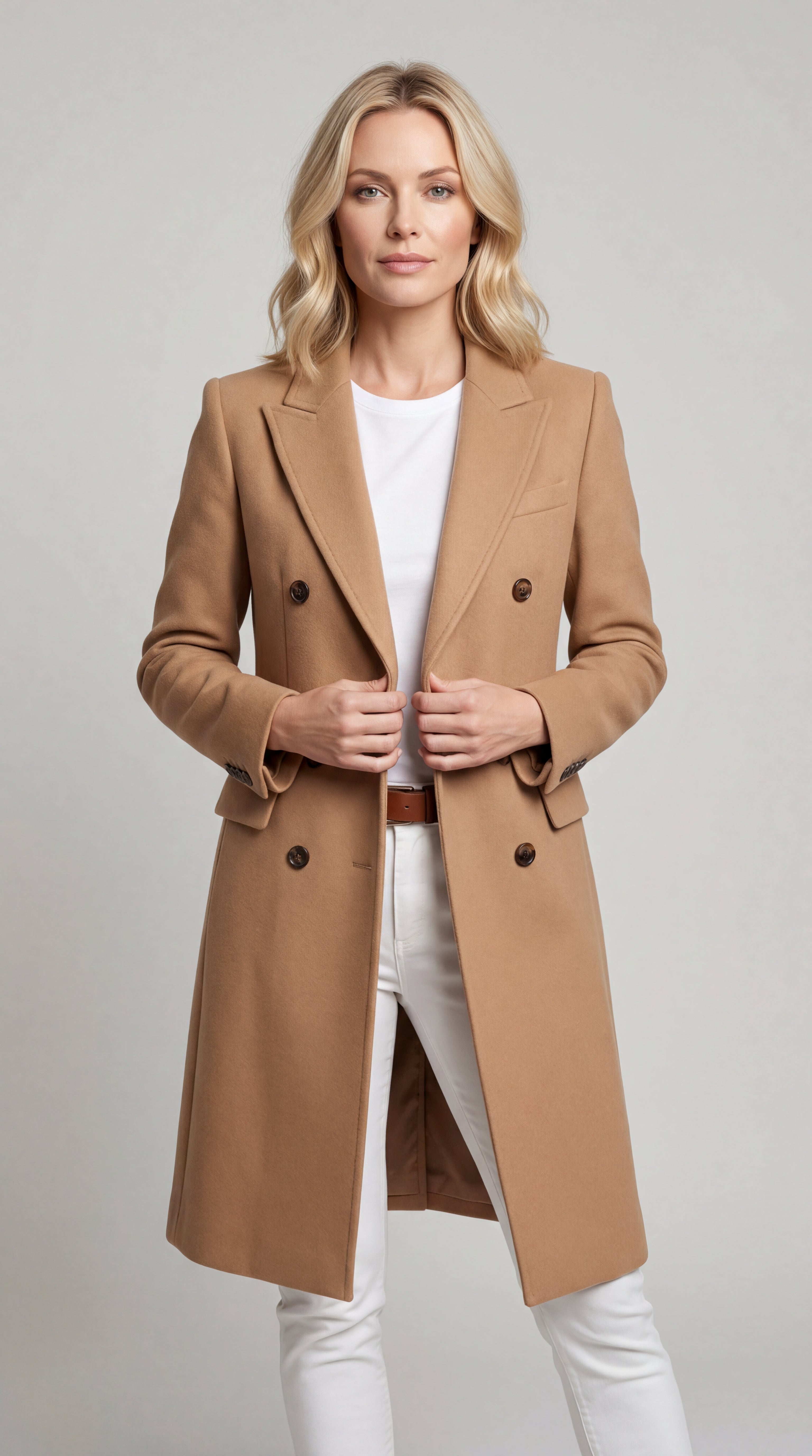 Ebi™ | Abrigo Clásico de Lana - Gala Martínez