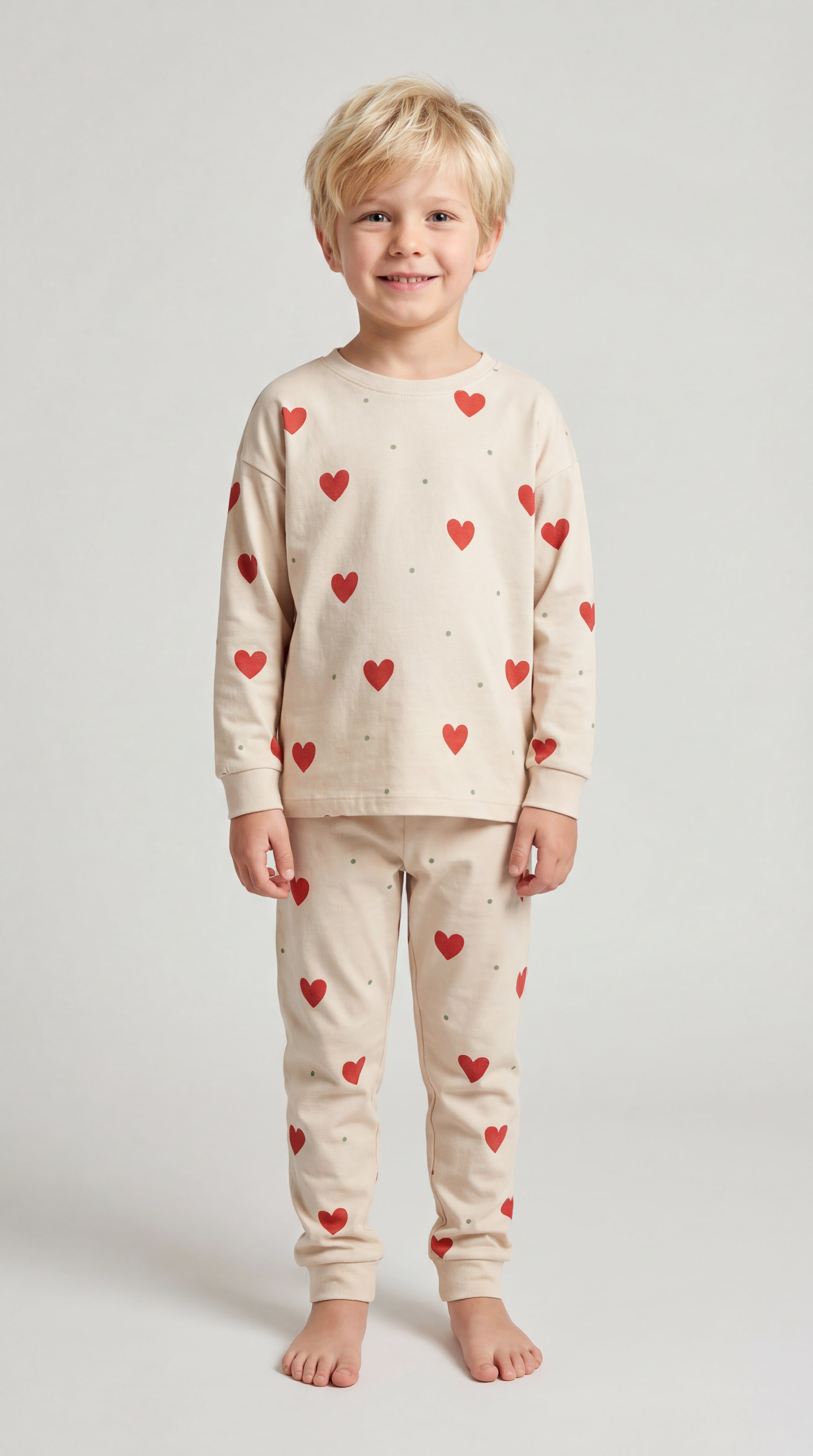 Pijama de manga larga para niño - Petit Coeur - Gala Martínez