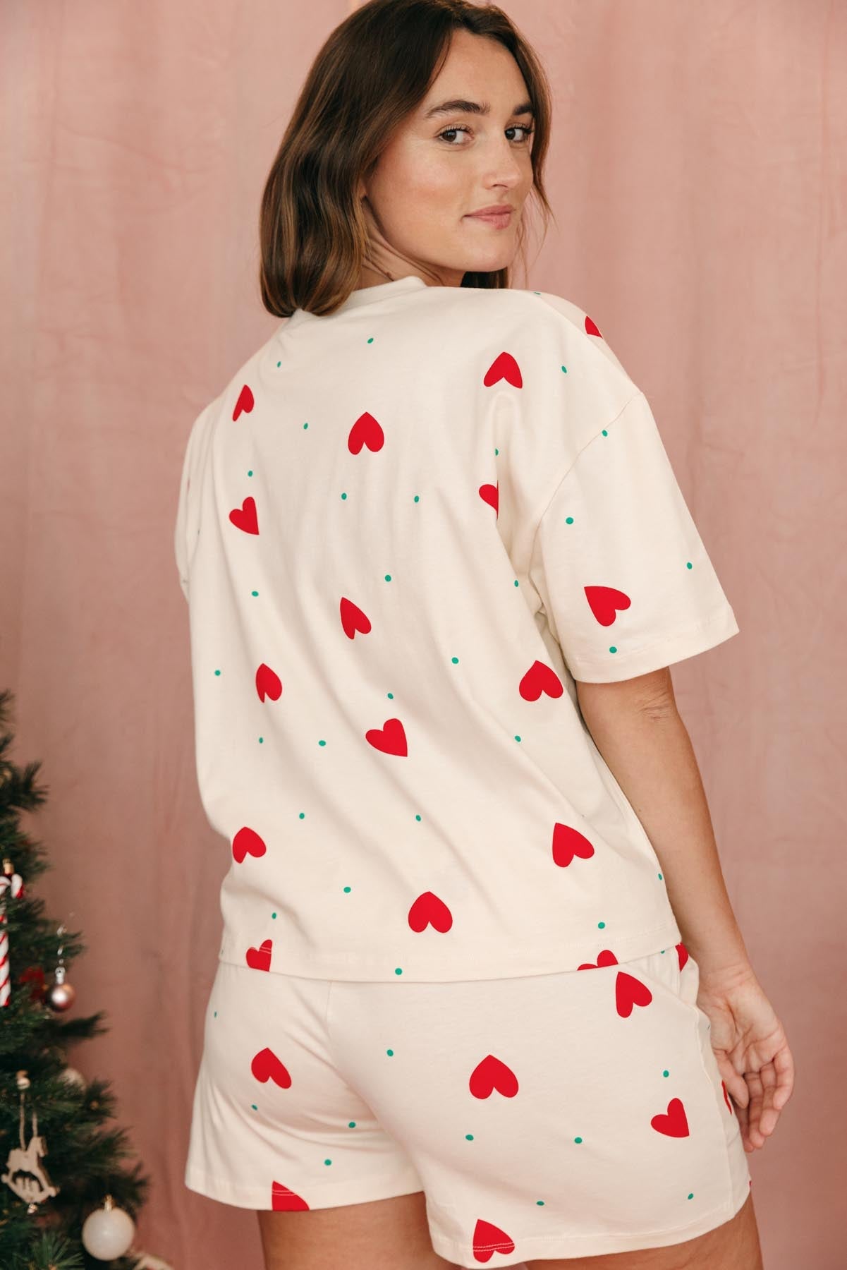 Pijama De Algodón BIO - Pequeño Corazón - Gala Martínez