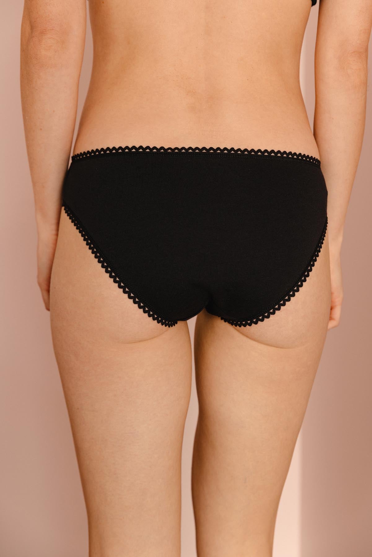 Bragas de algodón BIO - Pirate Black - Gala Martínez